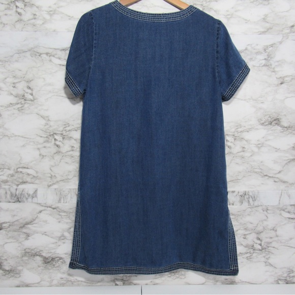 Soft Surroundings Chambray Tunic Top Size Small - Picture 5 of 14